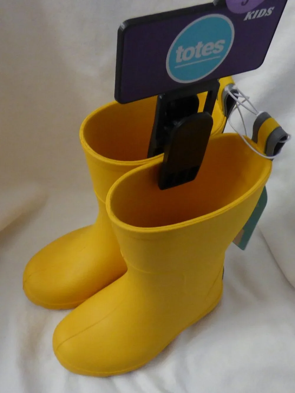 Toddler's totes Everywear® Charley Tall Rain Boot, yellow, 5/6